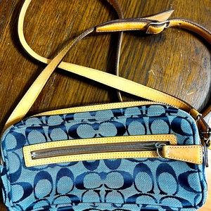 Coach cross body bag & mini coin purse